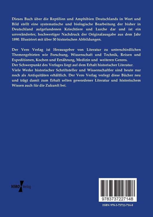Produktbild: Die Reptilien und Amphibien Deutschlands in Wort und Bild