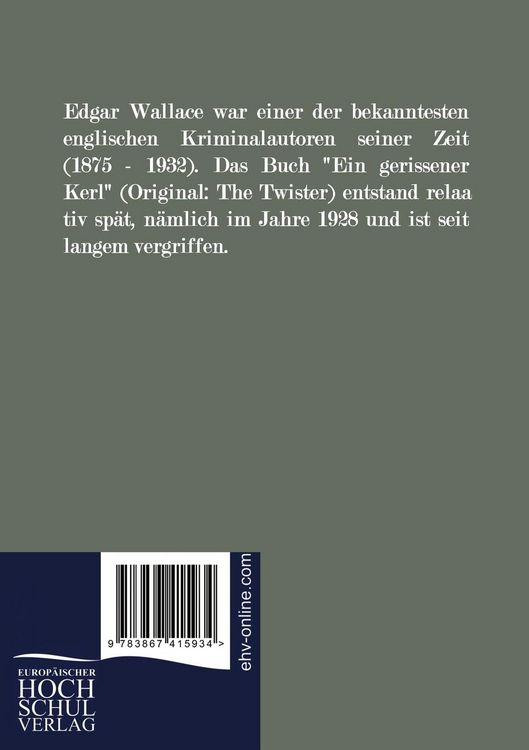 Produktbild: Ein gerissener Kerl