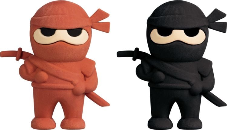 Produktbild: Radiergummi Ninja Power 3D | sortiert