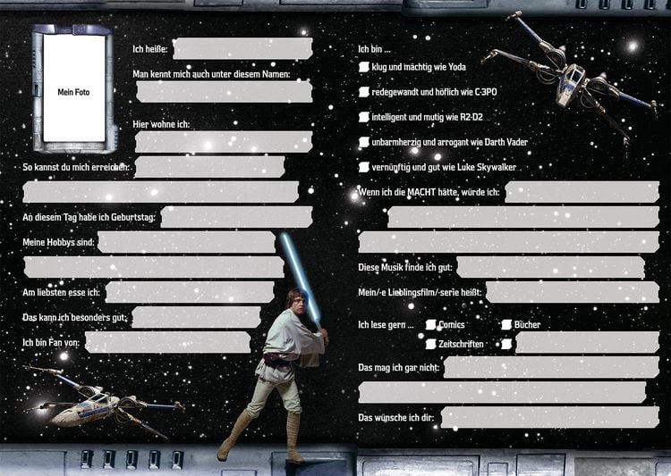 Produktbild: Star Wars Freundebuch: Meine Freunde