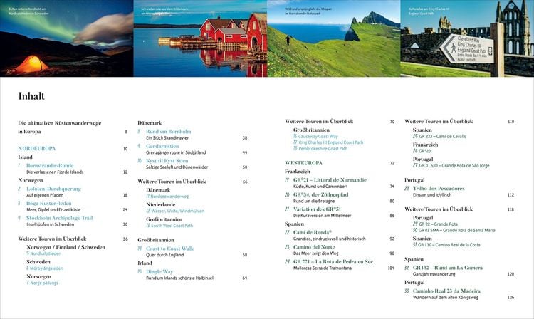 Produktbild: Die ultimativen K&uuml;stenwanderwege in Europa
