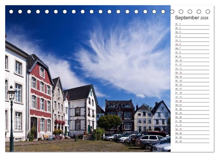 Produktbild: Kaiserstadt Aachen (Tischkalender 2026 DIN A5 quer), CALVENDO Monatskalender