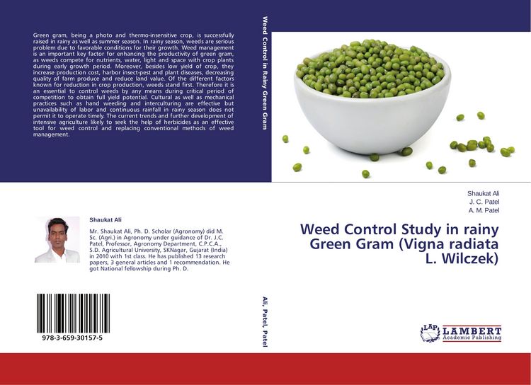 Produktbild: Weed Control Study in rainy Green Gram (Vigna radiata L. Wilczek)