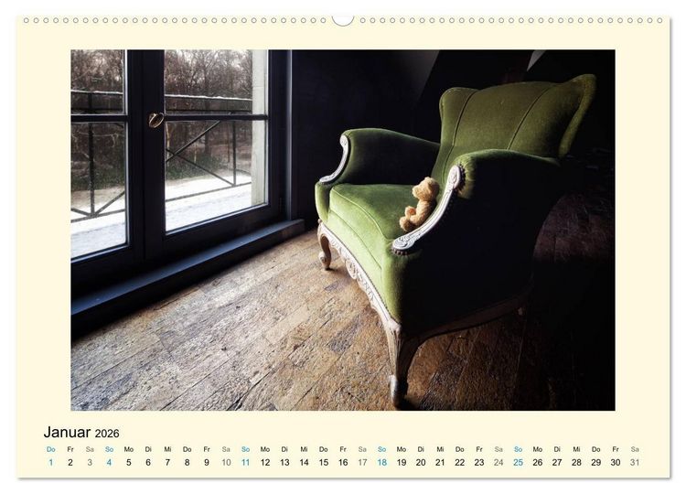 Produktbild: Herr B&auml;r urban explorer (Wandkalender 2026 DIN A2 quer), CALVENDO Monatskalender