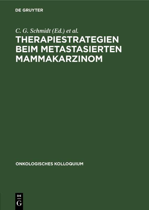 Produktbild: Therapiestrategien beim metastasierten Mammakarzinom