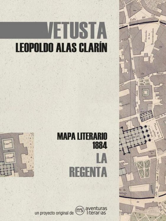 Produktbild: Vetusta : mapa literario 1884