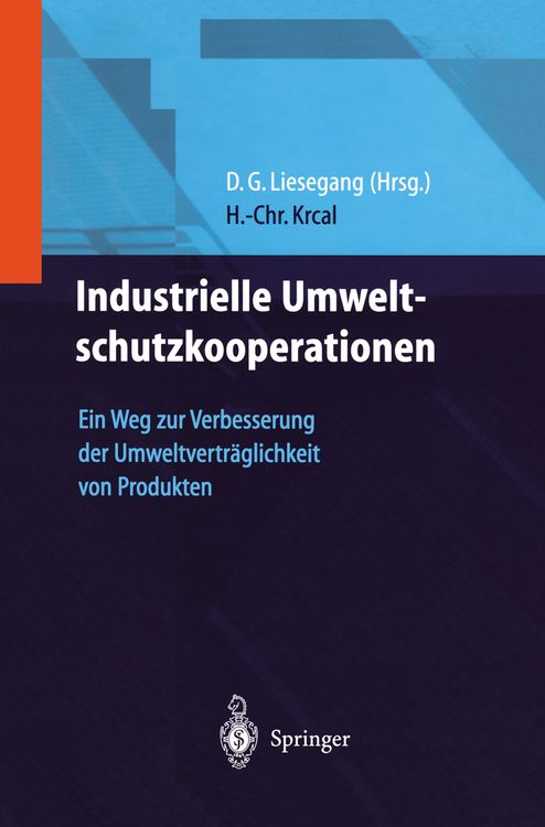 Produktbild: Industrielle Umweltschutzkooperationen