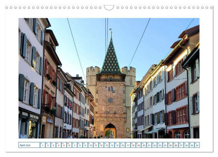 Produktbild: Schweizer St&auml;dte (Wandkalender 2026 DIN A3 quer), CALVENDO Monatskalender