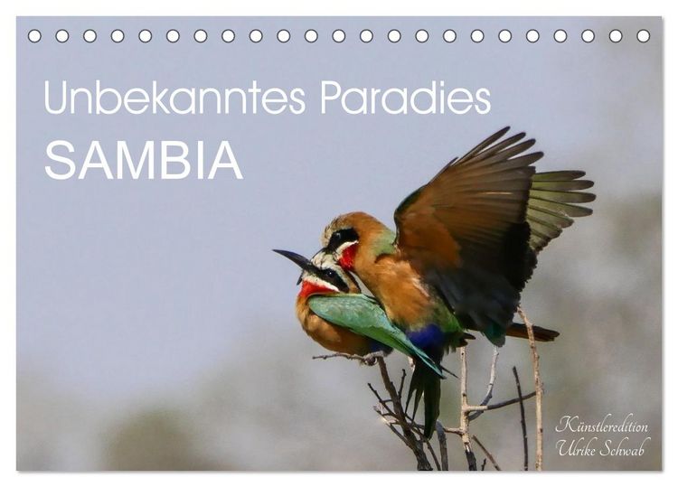 Produktbild: Unbekanntes Paradies Sambia (Tischkalender 2027 DIN A5 quer), CALVENDO Monatskalender