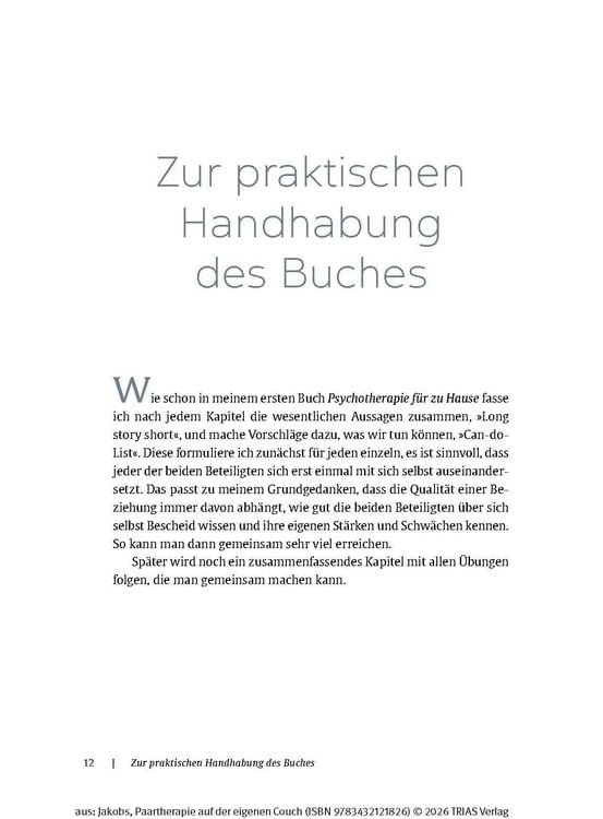 Produktbild: Paartherapie auf der eigenen Couch
