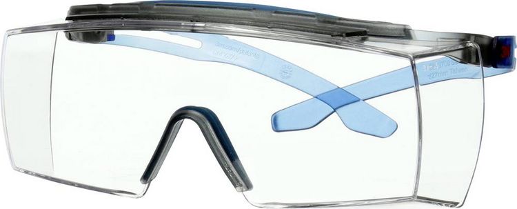 Produktbild: 3M SF3701XSGAF-BLU &Uuml;berbrille mit Antibeschlag-Schutz Blau EN 166, EN 170, EN 172 DIN 166, DIN 170, DIN 172