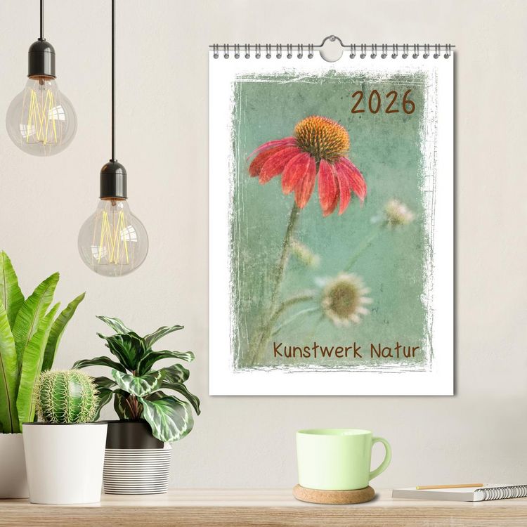 Produktbild: Kunstwerk Natur (Wandkalender 2026 DIN A4 hoch), CALVENDO Monatskalender