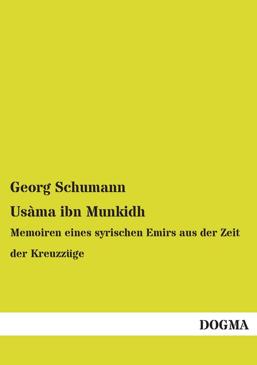 Produktbild: Us&agrave;ma ibn Munkidh