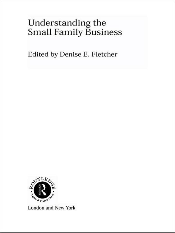 Produktbild: Understanding the Small Family Business