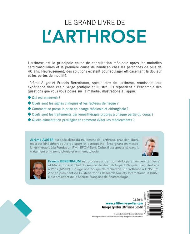 Produktbild: Le grand livre de l'arthrose