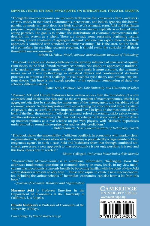 Produktbild: Reconstructing Macroeconomics