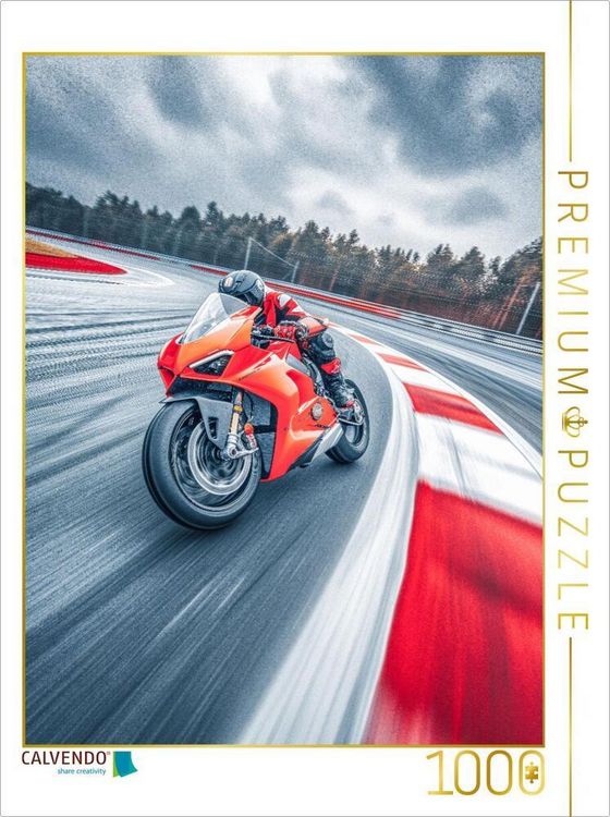 Produktbild: CALVENDO Puzzle Ein Motiv aus dem Kalender Motorradsport | 1000 Teile Lege-Gr&ouml;&szlig;e 64x48cm Foto-Puzzle f&uuml;r gl&uuml;ckliche Stunden