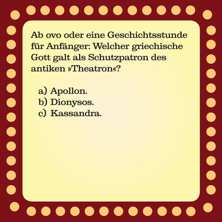 Produktbild: Das Theater-Quiz