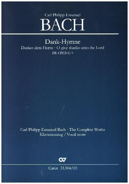 Produktbild: Dank-Hymne der Freundschaft, Klavierauszug