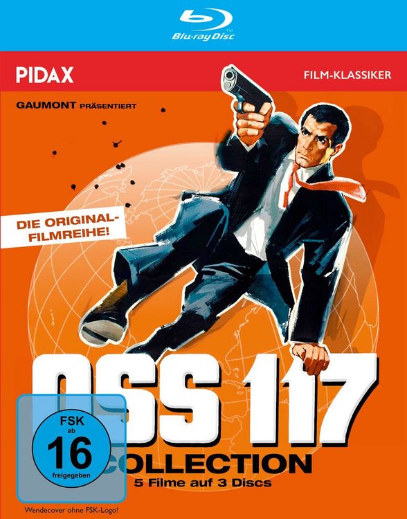 Produktbild: OSS 117 - Collection / Die 5-teilige Original-Filmreihe um den Kult-Agenten [3 BRs]