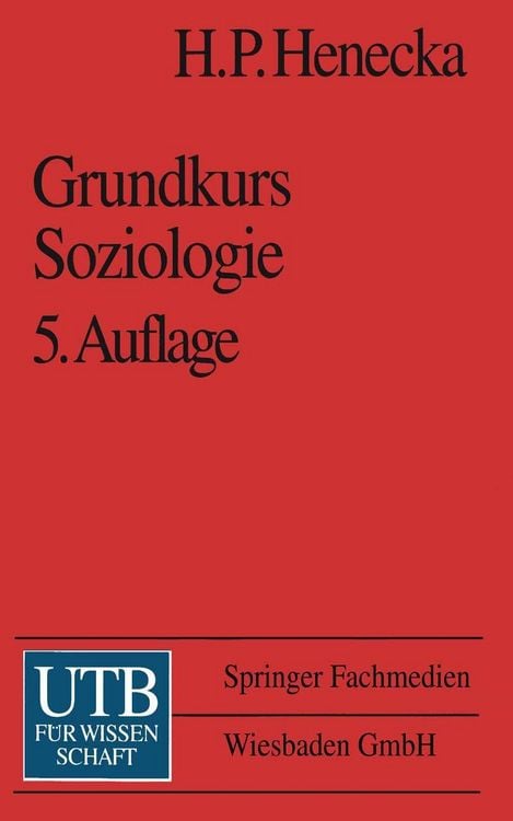 Produktbild: Grundkurs Soziologie