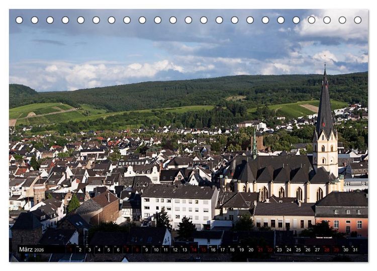Produktbild: Ahrweiler - Mittelalterflair an der Ahr (Tischkalender 2026 DIN A5 quer), CALVENDO Monatskalender