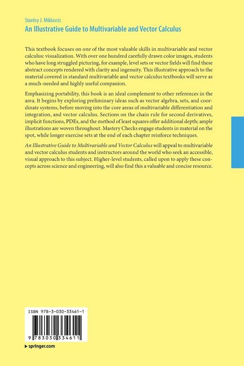 Produktbild: An Illustrative Guide to Multivariable and Vector Calculus