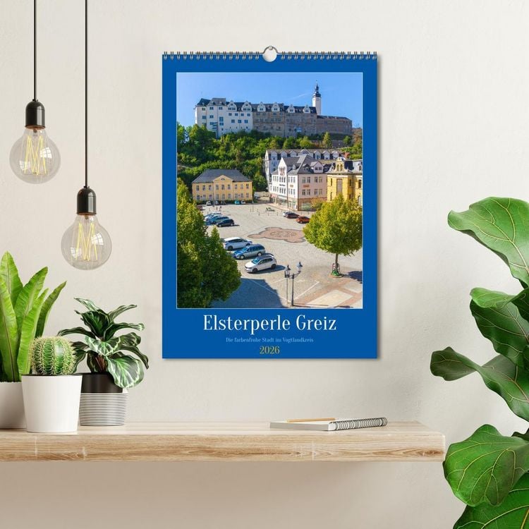 Produktbild: Elsterperle Greiz (Wandkalender 2026 DIN A3 hoch), CALVENDO Monatskalender
