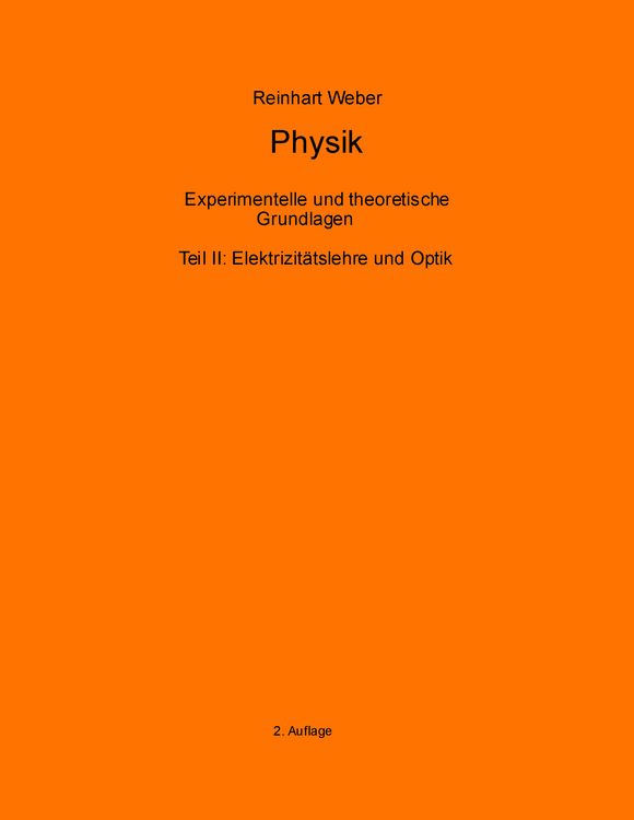 Produktbild: Physik II