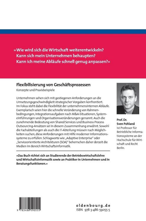 Produktbild: Flexibilisierung von Gesch&auml;ftsprozessen