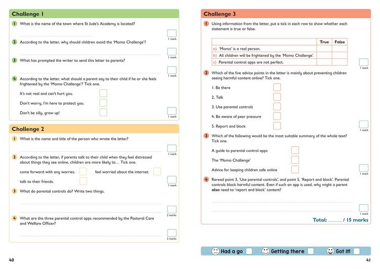 Produktbild: Year 6 Reading Comprehension SATs Targeted Practice Workbook