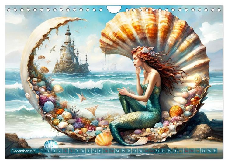 Produktbild: Conch queens (Wall Calendar 2026 DIN A4 landscape), CALVENDO 12 Month Wall Calendar