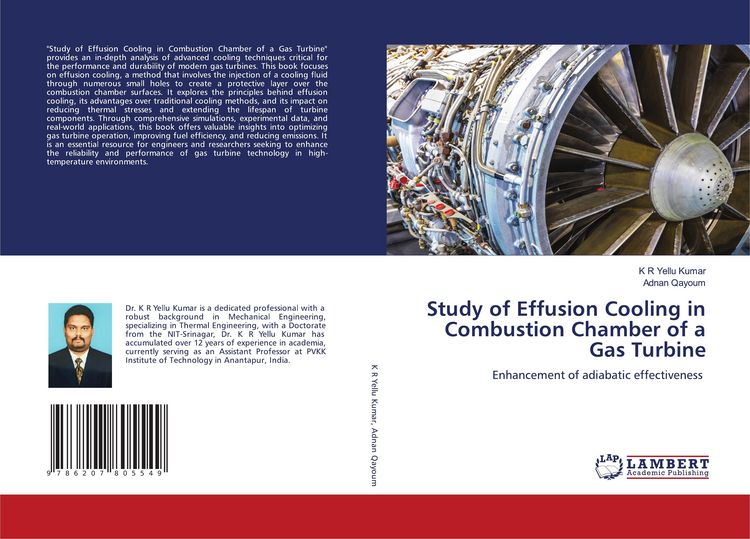 Produktbild: Study of Effusion Cooling in Combustion Chamber of a Gas Turbine