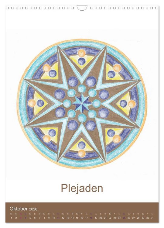 Produktbild: Atlantisheilsymbole (Wandkalender 2026 DIN A3 hoch), CALVENDO Monatskalender