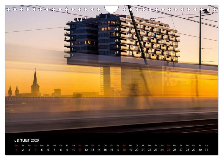 Produktbild: K&ouml;lner - Blickwinkel (Wandkalender 2026 DIN A4 quer), CALVENDO Monatskalender
