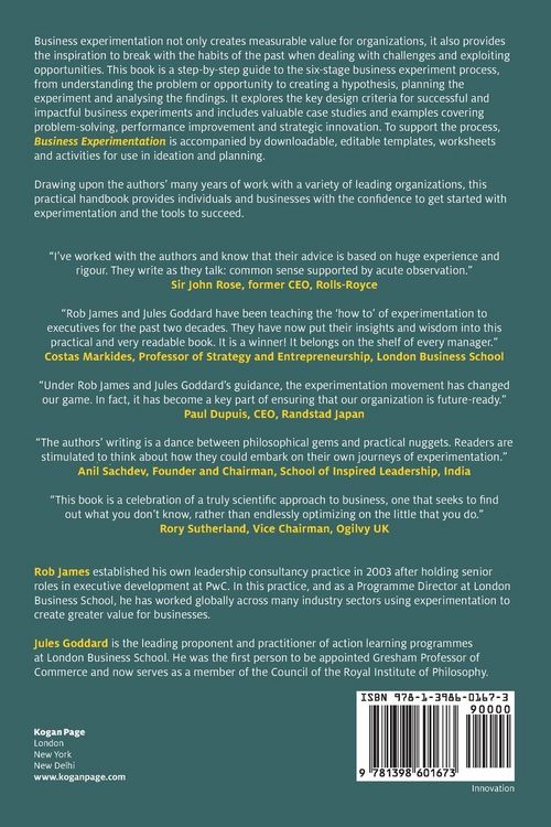 Produktbild: Business Experimentation
