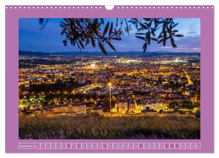 Produktbild: Ein Herz f&uuml;r Granada (Wandkalender 2026 DIN A3 quer), CALVENDO Monatskalender