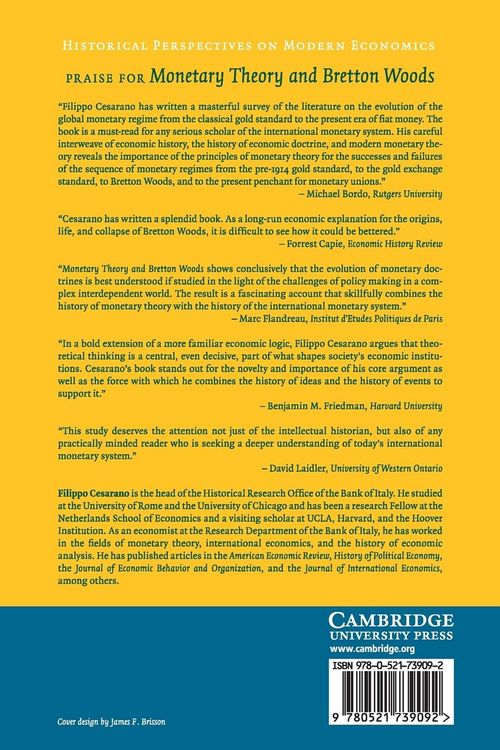 Produktbild: Monetary Theory and Bretton Woods