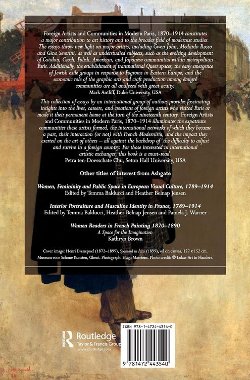 Produktbild: Foreign Artists and Communities in Modern Paris, 1870-1914