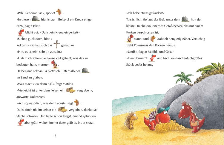 Produktbild: Der kleine Drache Kokosnuss und der Schatz im Dschungel