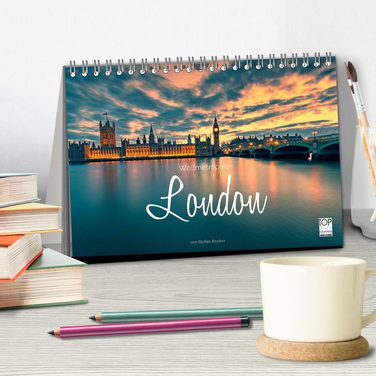 Produktbild: Weltmetropole London (Tischkalender 2026 DIN A5 quer), CALVENDO Monatskalender