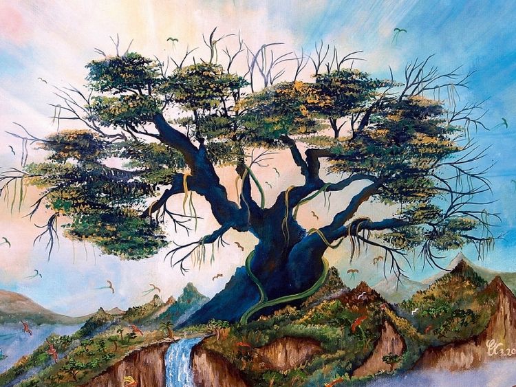Produktbild: CALVENDO Puzzle Tree of Live | 1000 Teile Lege-Gr&ouml;&szlig;e 64x48cm Foto-Puzzle f&uuml;r gl&uuml;ckliche Stunden