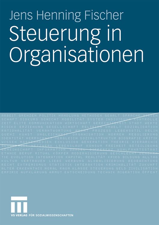 Produktbild: Steuerung in Organisationen