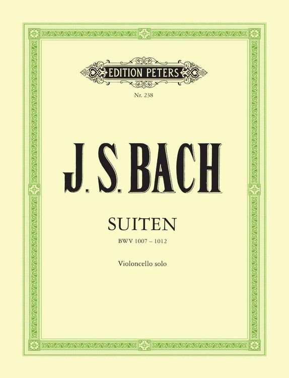Produktbild: Cello Suites BWV 1007-1012 for Cello Solo