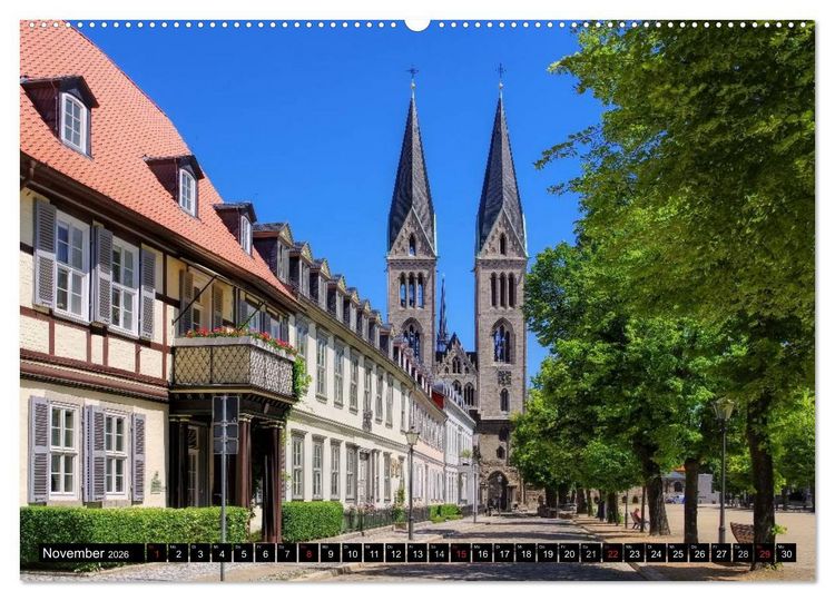 Produktbild: Halberstadt - Das Tor zum Harz (Wandkalender 2026 DIN A2 quer), CALVENDO Monatskalender
