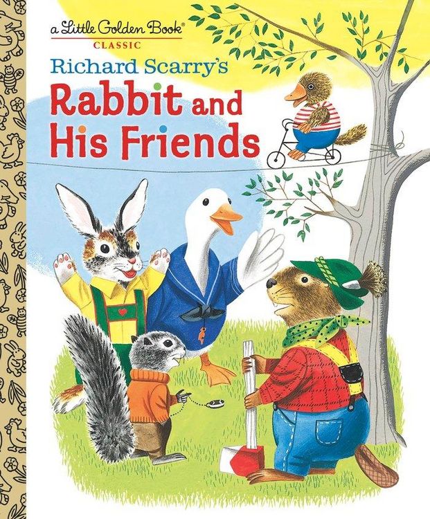 Produktbild: Richard Scarry's Rabbit and His Friends