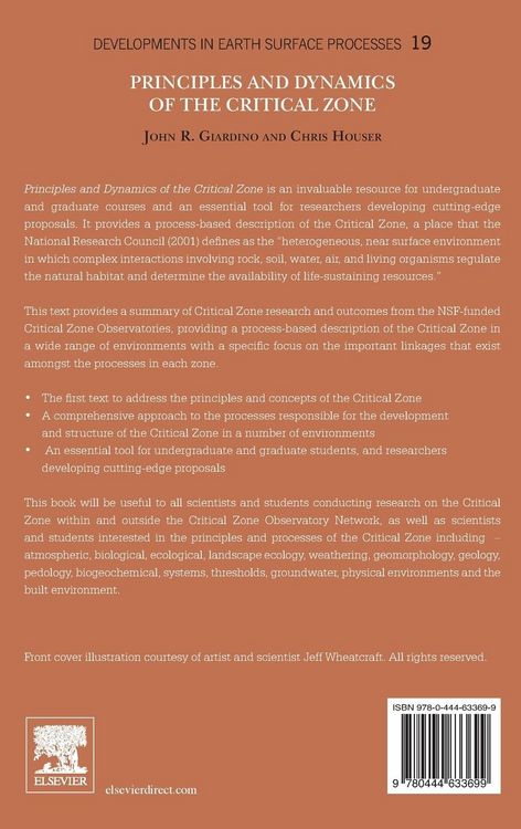 Produktbild: Principles and Dynamics of the Critical Zone