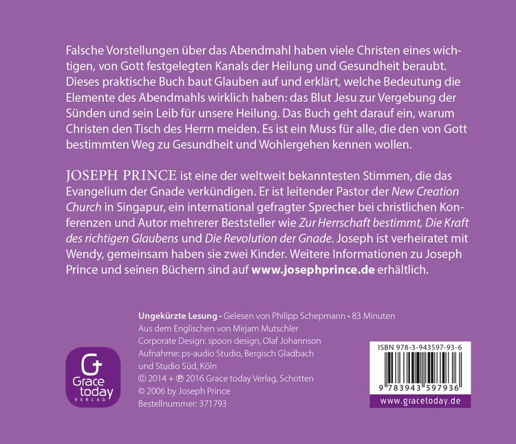 Produktbild: Gesund und heil durch das Abendmahl