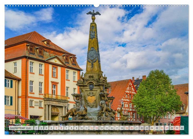 Produktbild: Schwabach Impressionen (Wandkalender 2026 DIN A2 quer), CALVENDO Monatskalender