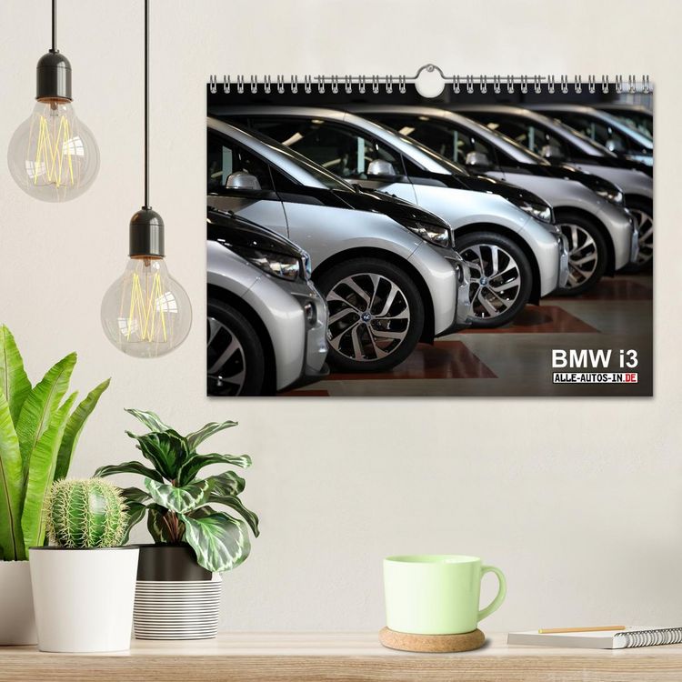 Produktbild: BMW i3 (Wandkalender 2026 DIN A4 quer), CALVENDO Monatskalender